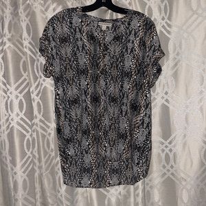 Snake print top Danna Becham